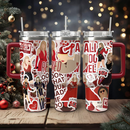 Bring Christmas Taylor Swift 40oz Tumbler - 410TT-TB067