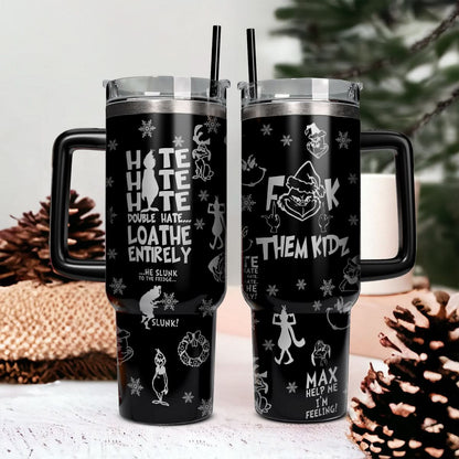 Custom Grinch Movie, Gift For Fans 40oz Tumbler - 410TT-TB018