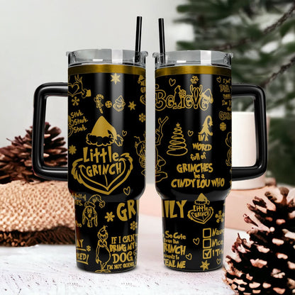 Grinch Family, Grinch Movie 40oz Tumbler - 410TT-TB025