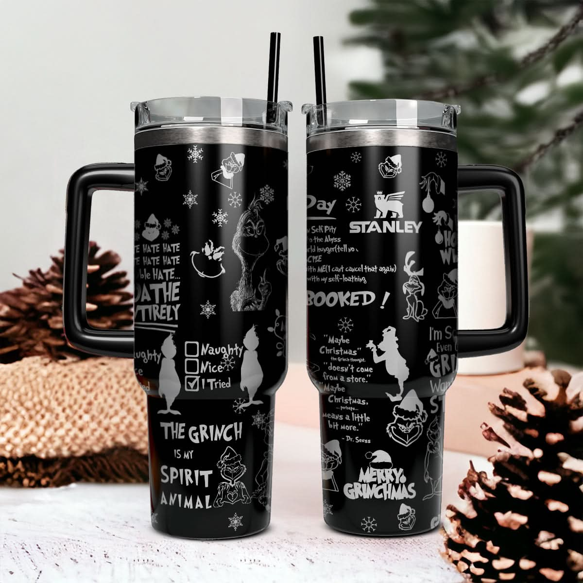 Grinch Movie 40oz Tumbler - 410QA-TB024