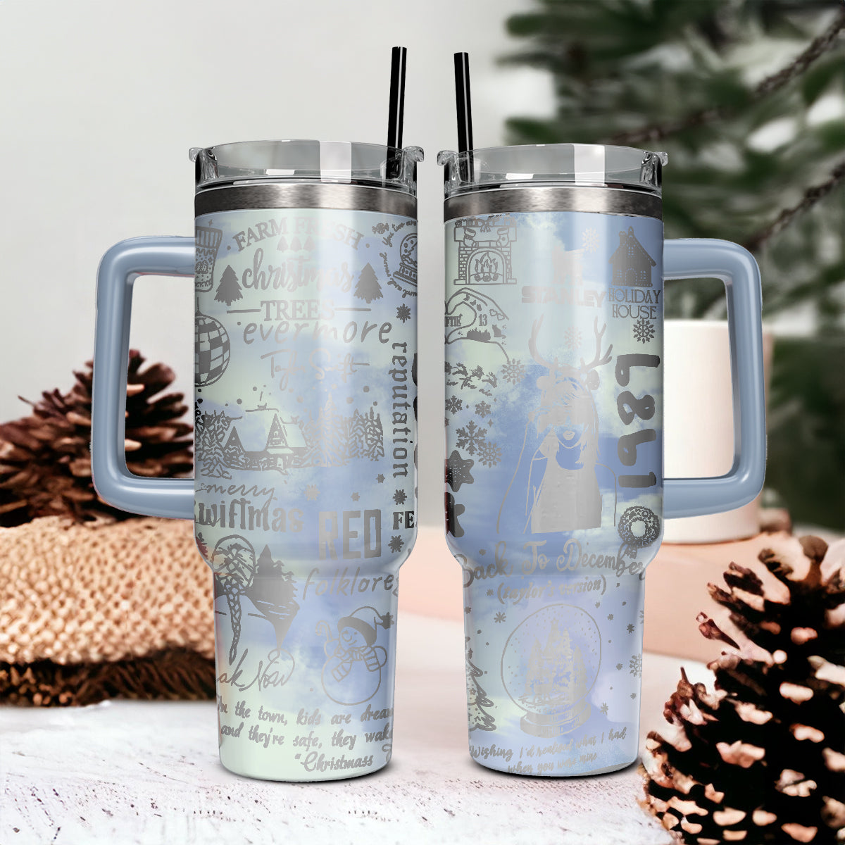 Christmas TS Gift 40oz Tumbler - 410QA-TB066