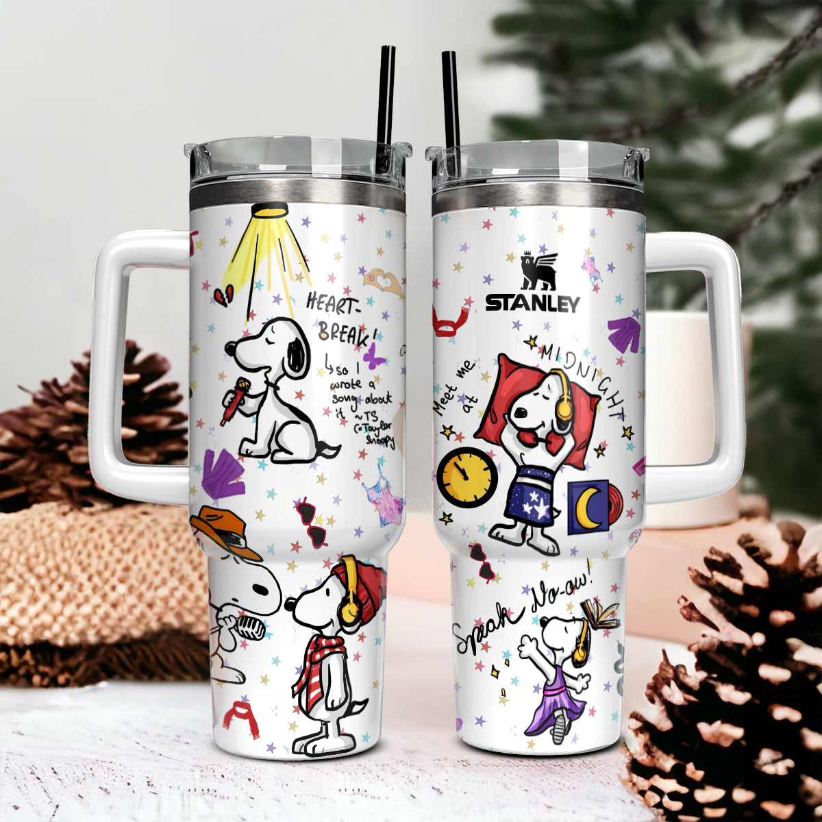 40oz Custom Peanuts TS Tumbler- 411TT-TB026