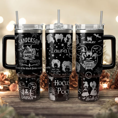 Custom Disney Hocus Pocus Sanderson 40oz Tumbler - 409HLTLTB132