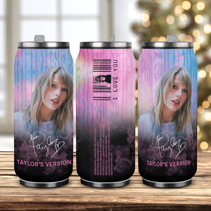 Best Gift For TS Fan Lover Album, Custom Can Tumbler 17oz - 412MCTLCT003