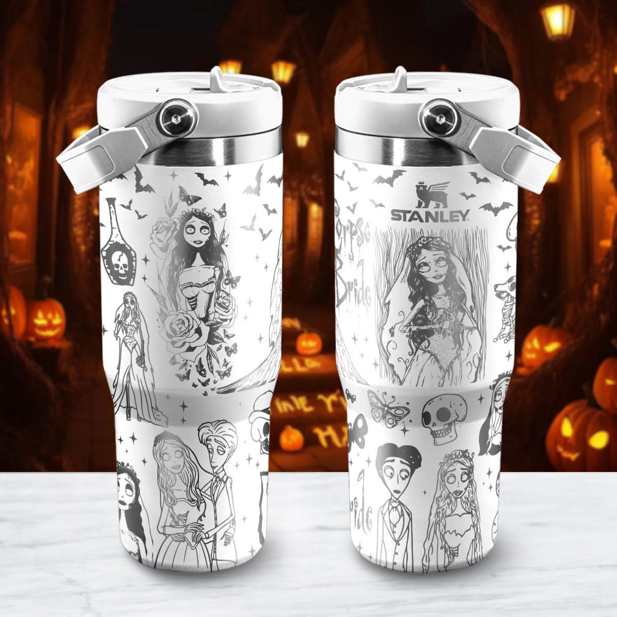 Emily Corpse Bride IceFlow 40oz Tumbler - 409HLTLTB158