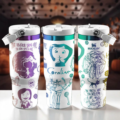 Coraline Movies IceFlow 40oz Tumbler - 409HLTLTB180