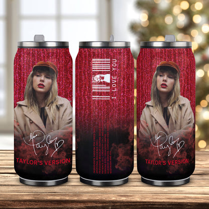 Best Gift For TS Fan Red Album, Custom Can Tumbler 17oz - 412MCTLCT004