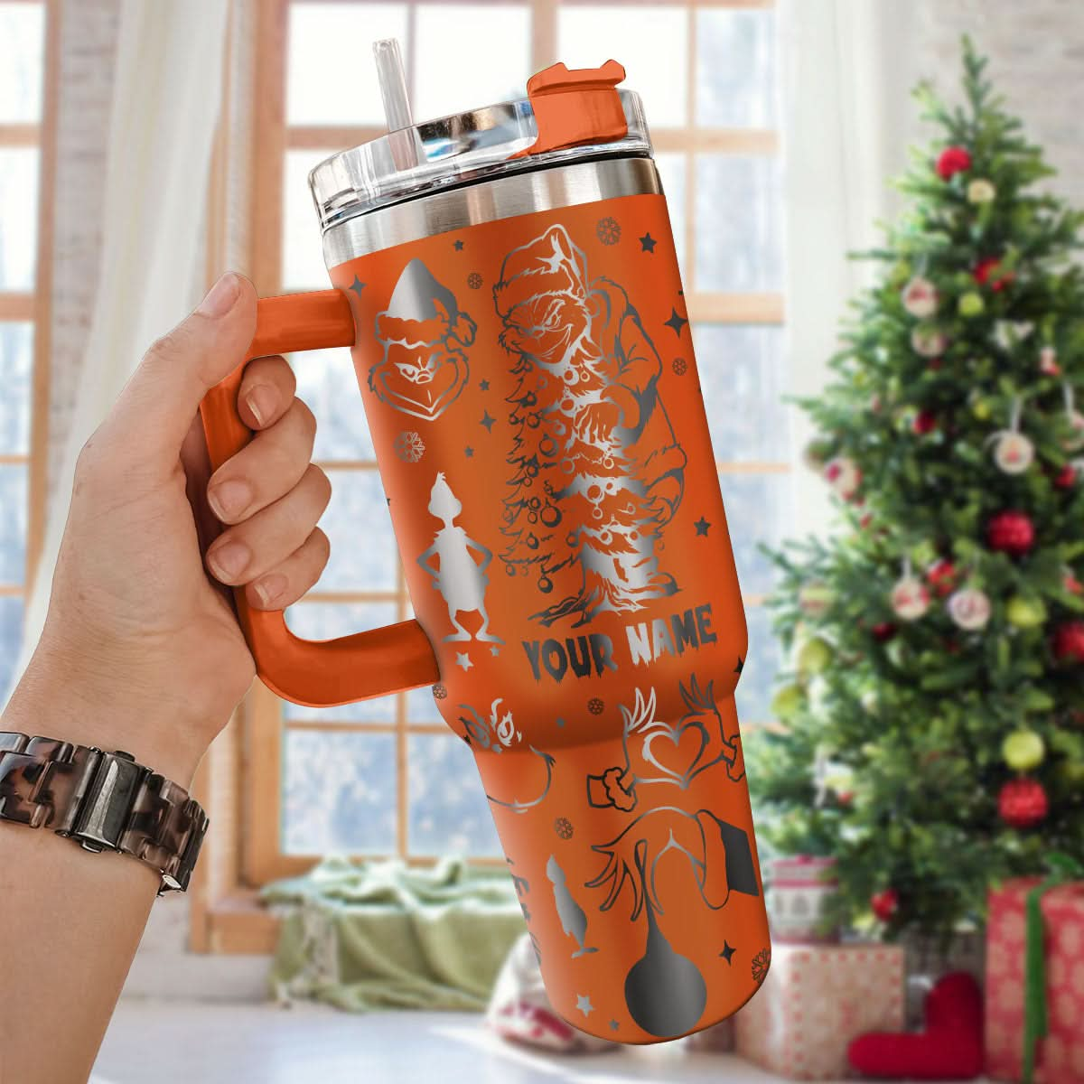 Custom Grinch Movie, Gift For Fan 40oz Tumbler - 410TTTLTB015