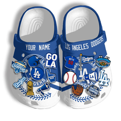 LAD World Series Champions Clogs - Charms Gift Set