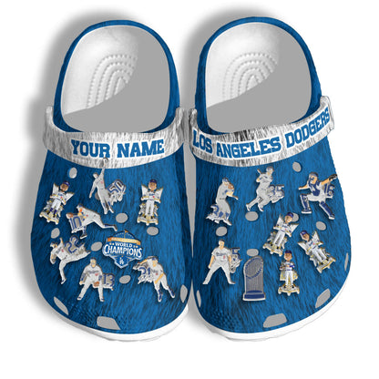 LAD World Series Champions Clogs - Charms Gift Set