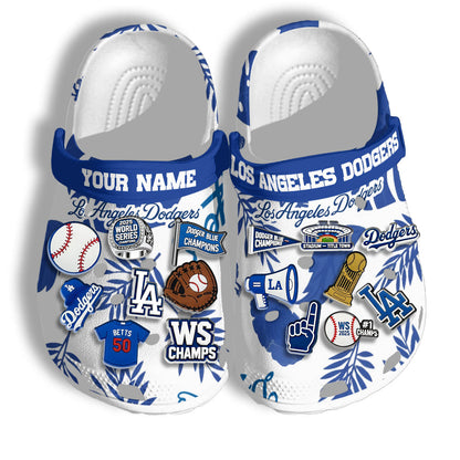 LAD World Series Champions Clogs - Charms Gift Set