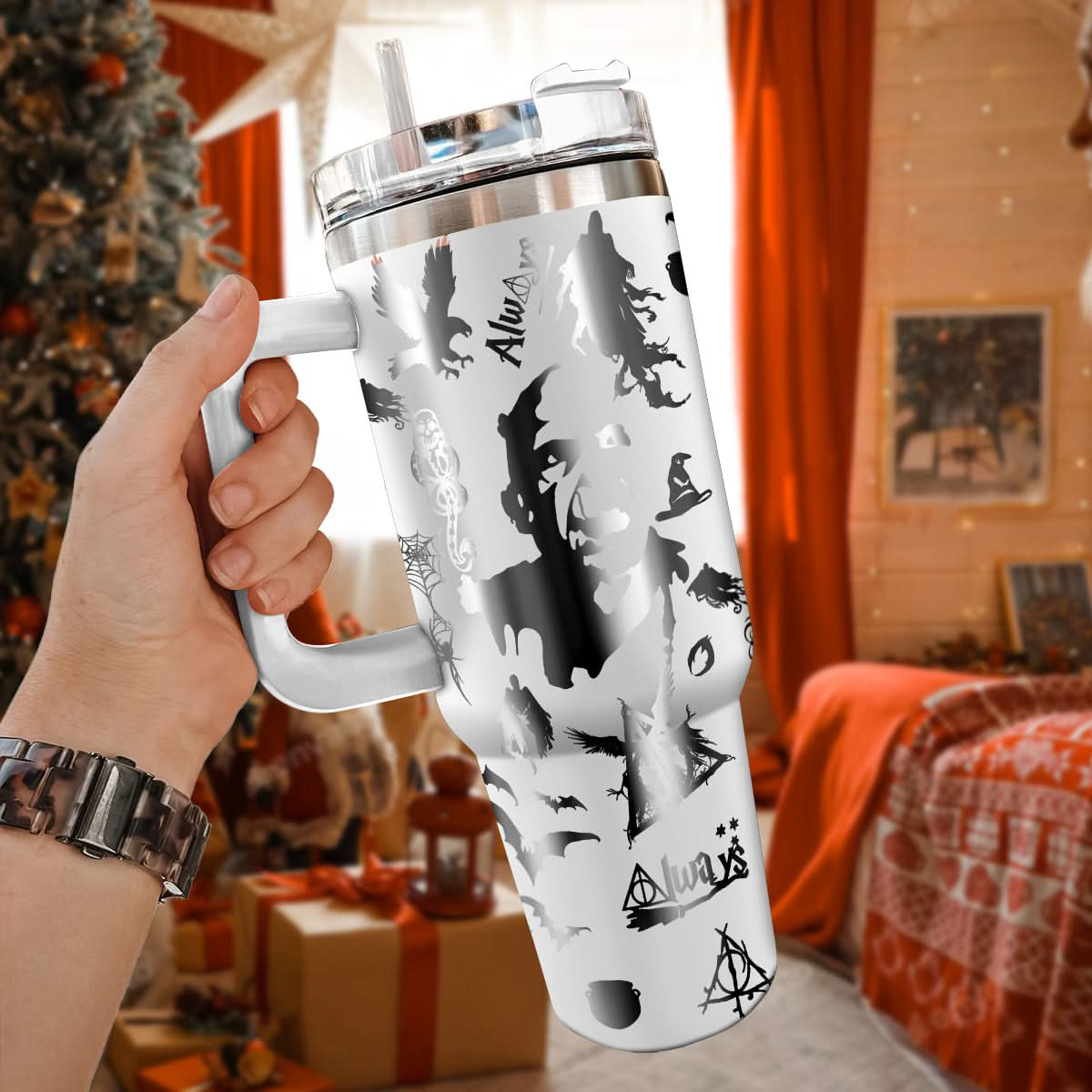 Custom Harry Potter Movie 40oz Tumbler - 410TT-TB043