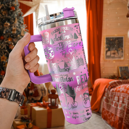 Christmas TS Gift 40oz Tumbler - 410QA-TB066