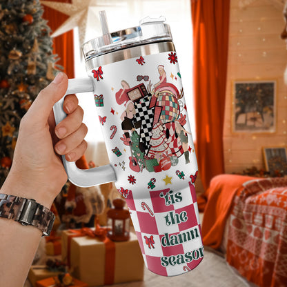 Custom Christmas TS Gift 40oz Tumbler - 410QA-TB065