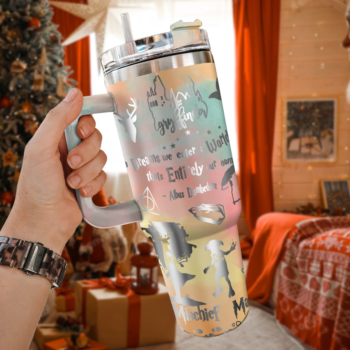 Custom "Harry Potter" Movie 40oz Tumbler - 410TT-TB049