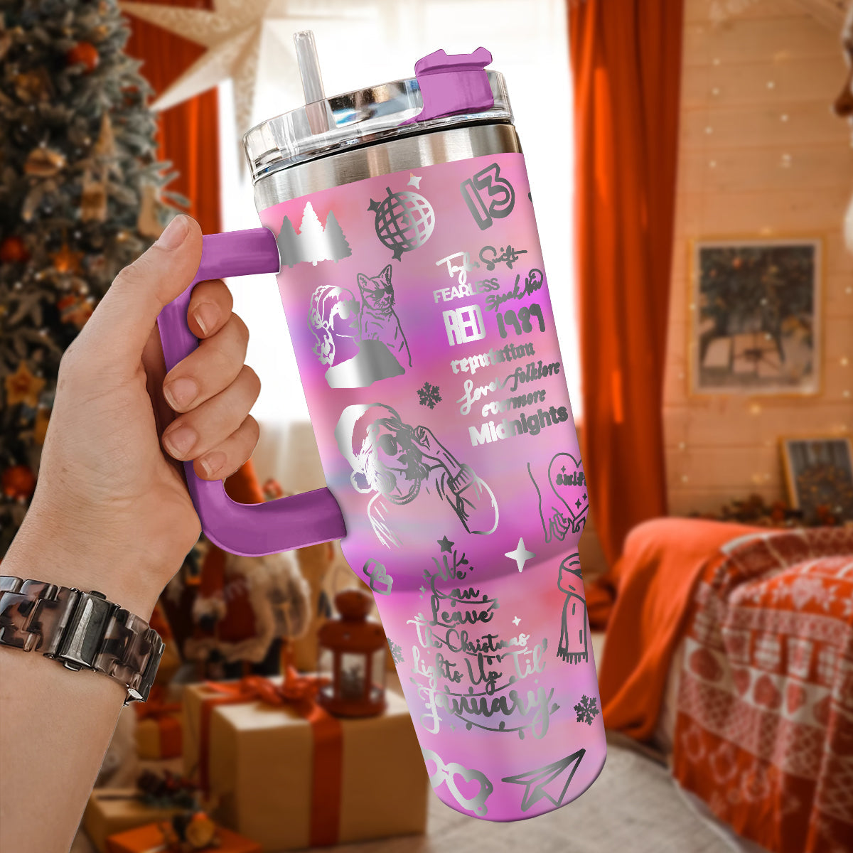 Christmas TS 40oz Tumbler - 410QA-TB054