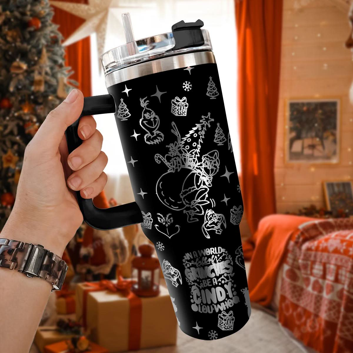 Grinch Movie 40oz Tumbler - 410QA-TB11