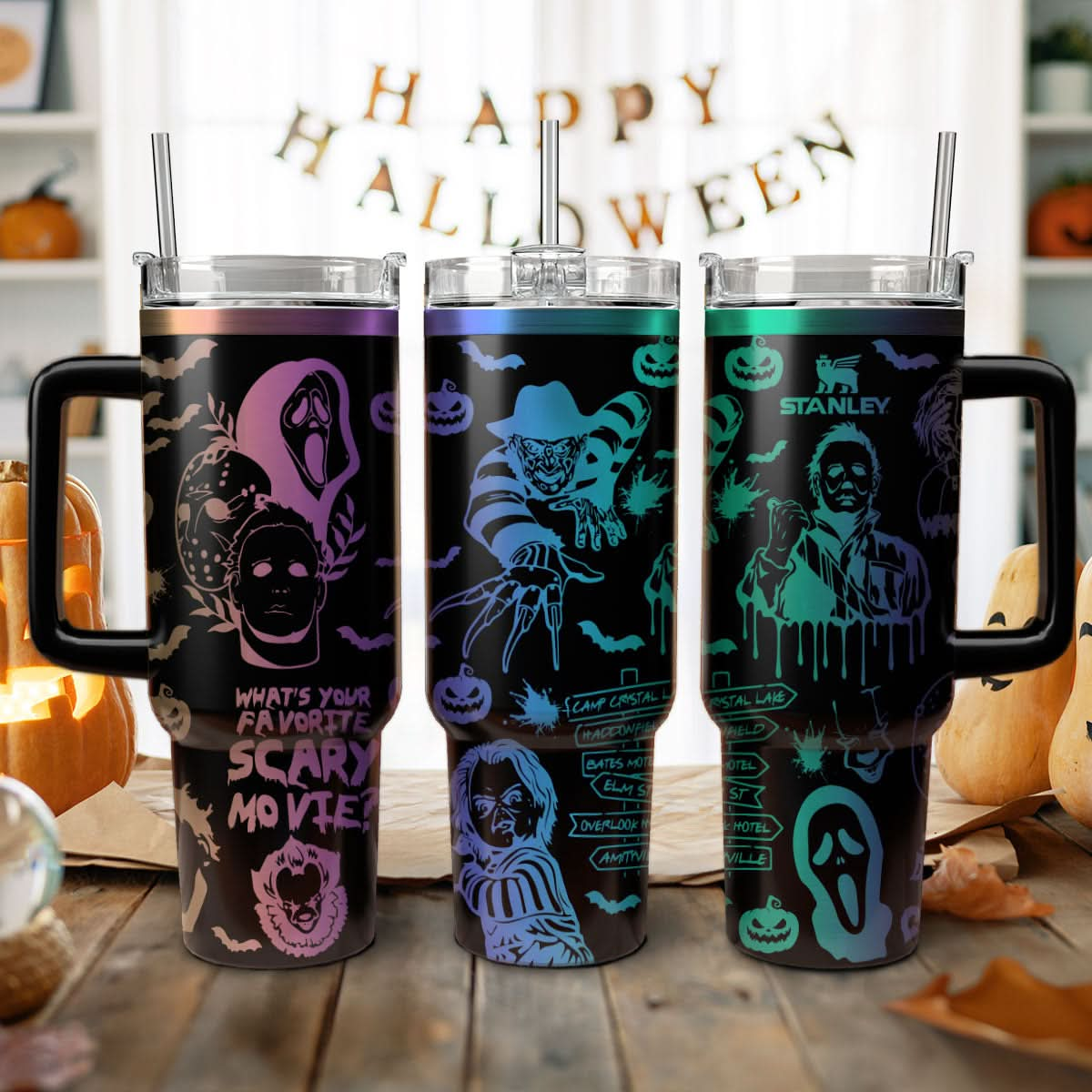 Horror Movies Characters 40oz Tumbler - 408HLTLTB121