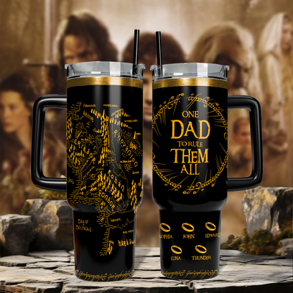 Lord of the Rings TLA30 - Engraved 40oz Tumbler Father's Day