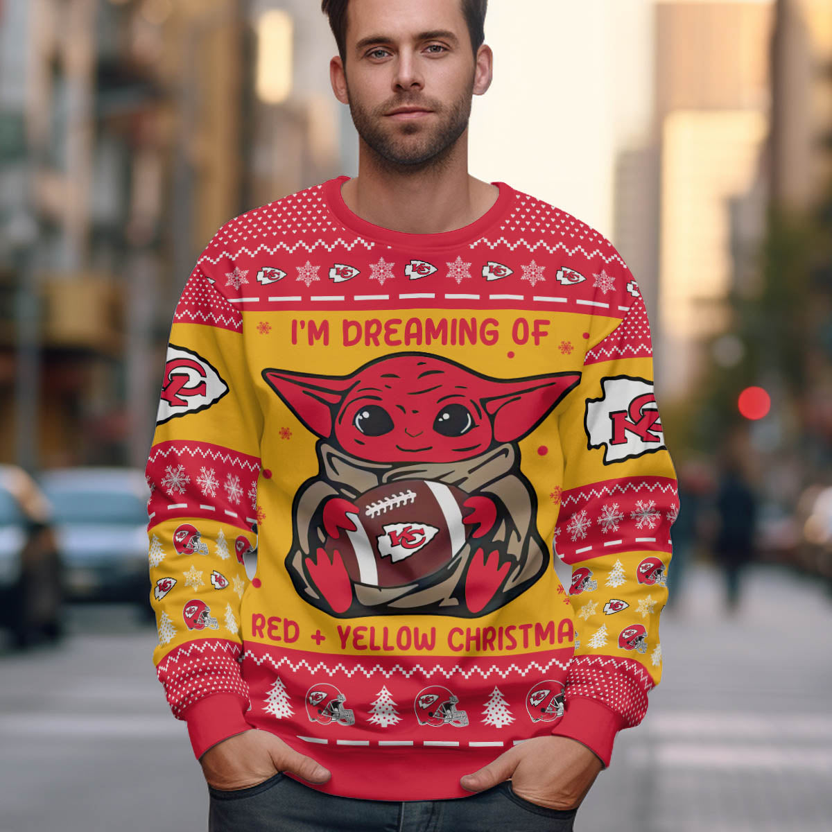 A Best Gift For Fan, Custom Unisex Football Teams Ugly Sweater - 411MCTLUS023