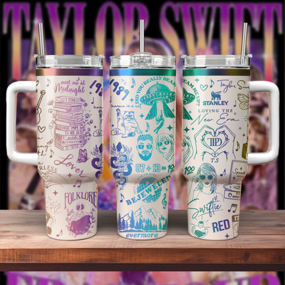 All 11 of Eras - 40oz Tumbler TLA44