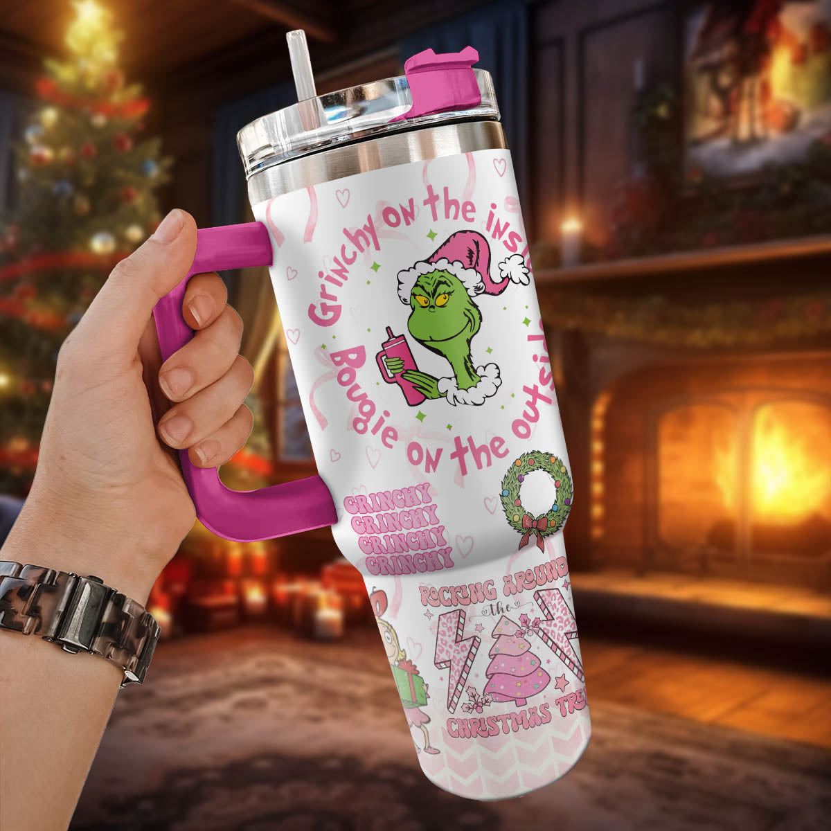 Grinch Movie 40oz Tumbler - 410TTTLTB038