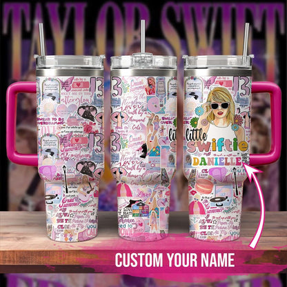 Custom Name TS Albums 40oz Tumbler 407HLTLTB034