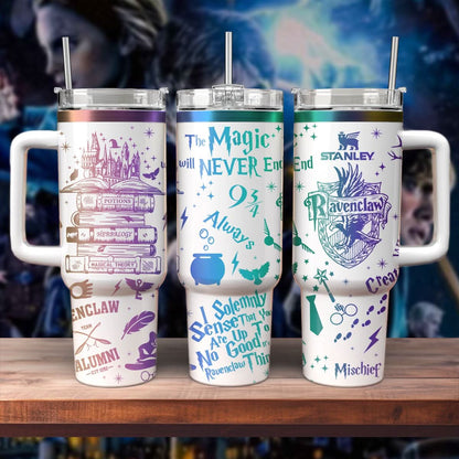 HP Ravenclaw Wizard Engraved 40oz Tumbler - 407HLTLTB051