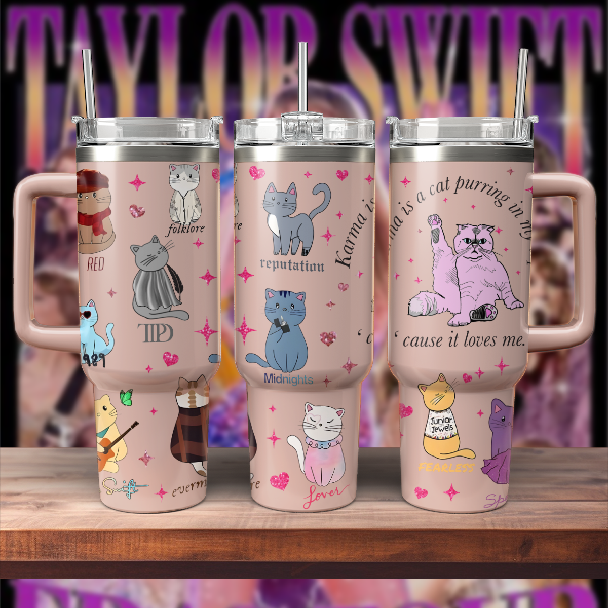 All 11 of Eras 40oz Tumbler TLA50 - Perfect Gift For Fans