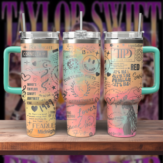 TS 40oz Tumbler TLA35 - Perfect Gift For Fans