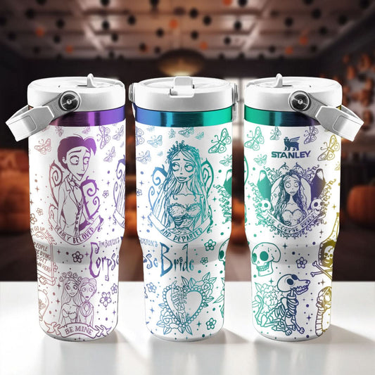 Couple Corpse Bride IceFlow 40oz Tumbler - 409HLTLTB155