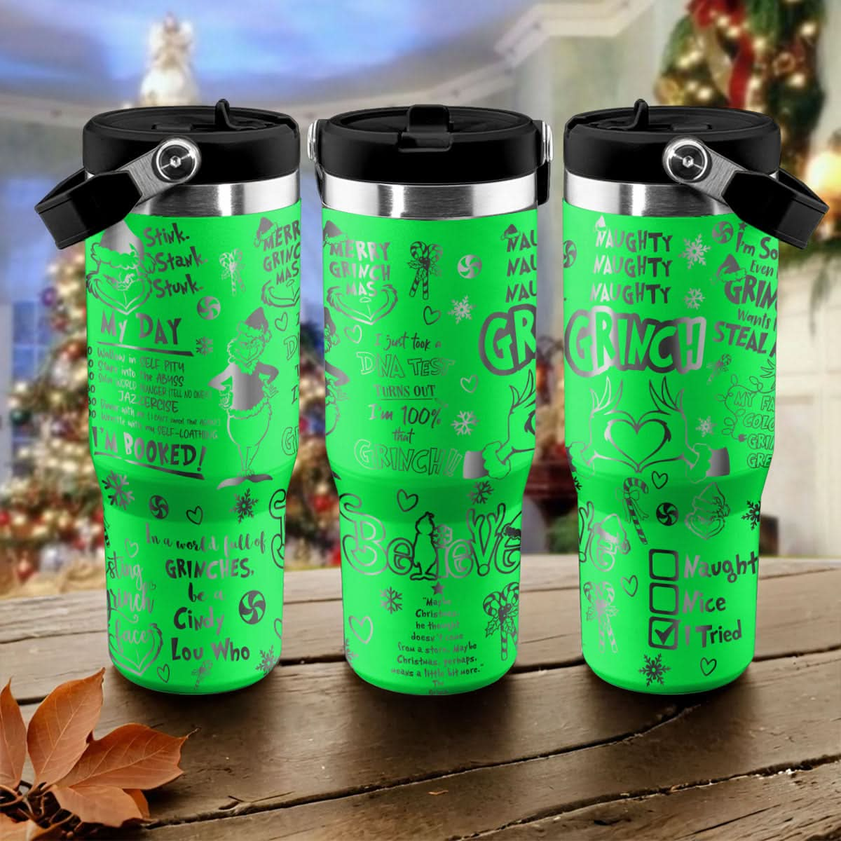 Grinch IceFlow 40oz Tumbler - 410TTTLTB012