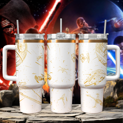 SW Galaxy 40oz Tumbler TLA23 - Gift For Fans