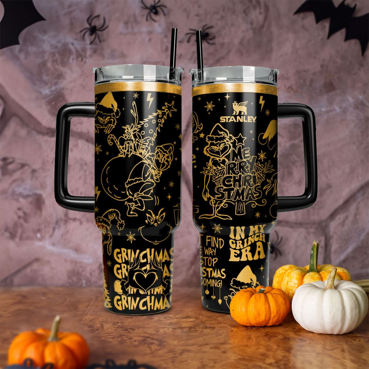 Custom Grinch Movie 40oz Tumbler - 409TTTLTB014