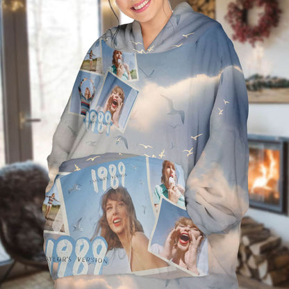 Taylor Swift 1989 Version Blanket Hoodie - 408HLTLBH092