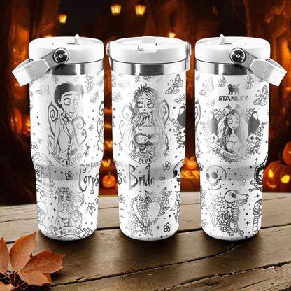 Couple Corpse Bride IceFlow 40oz Tumbler - 409HLTLTB155