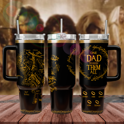 Lord of the Rings TLA30 - Engraved 40oz Tumbler Father's Day