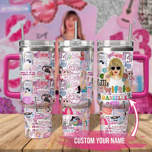 Custom Name TS Albums 40oz Tumbler 407HLTLTB034