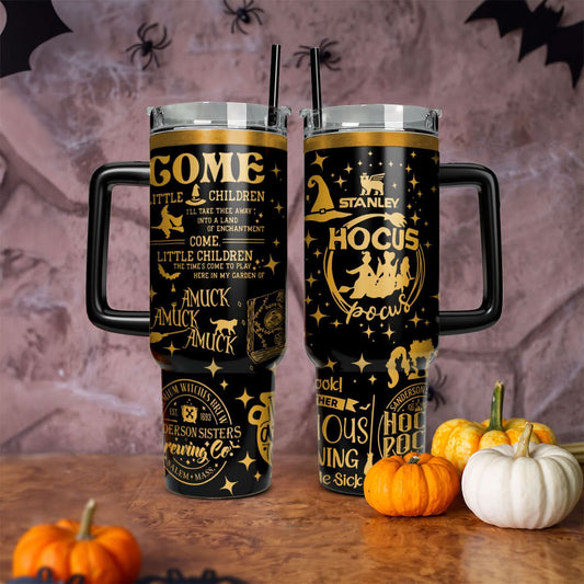 Hocus Pocus Witches 40oz Tumbler - 409HLTLTB128