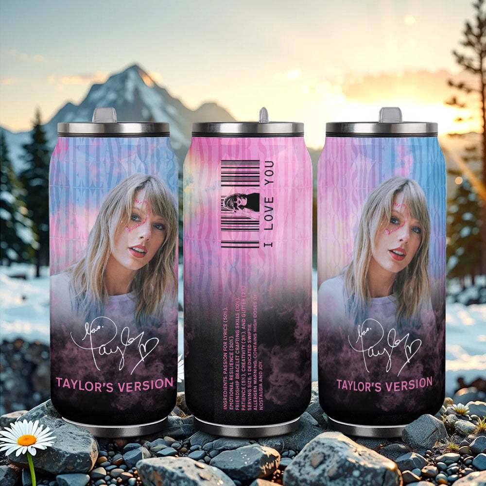 Best Gift For TS Fan Lover Album, Custom Can Tumbler 17oz - 412MCTLCT003