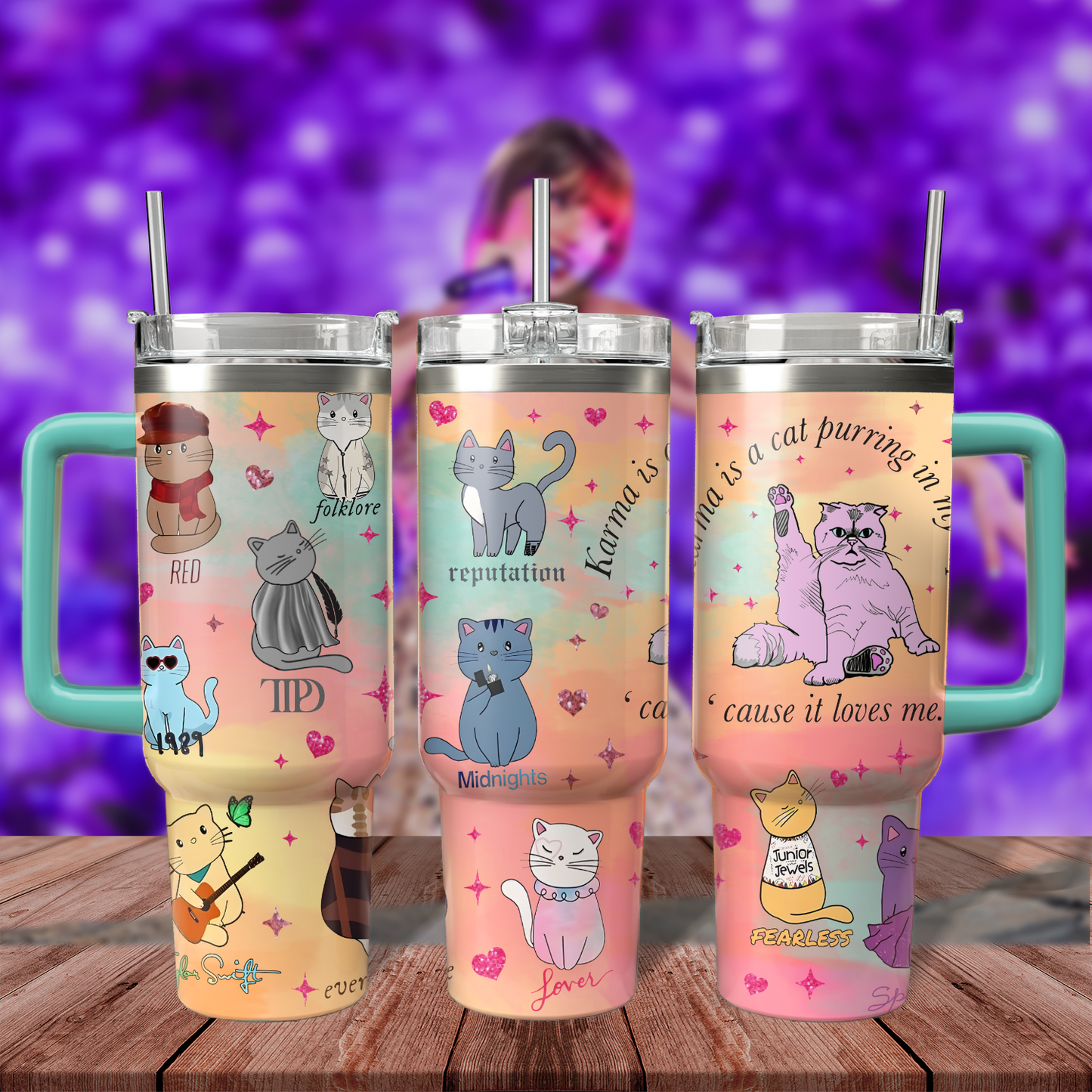 All 11 of Eras 40oz Tumbler TLA50 - Perfect Gift For Fans