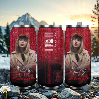 Best Gift For TS Fan Red Album, Custom Can Tumbler 17oz - 412MCTLCT004