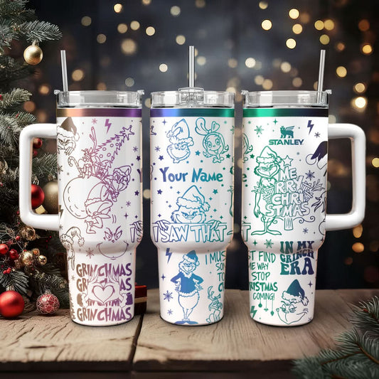 Custom Grinch Movie 40oz Tumbler - 409TTTLTB014