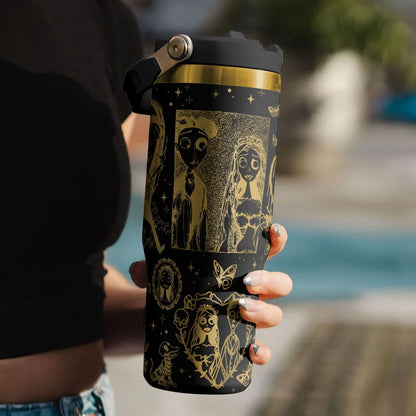 Couple Corpse Bride Halloween IceFlow 40oz Tumbler - 409HLTLTB162