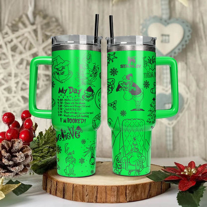 Grinch Movie 40oz Tumbler - 410QATLTB010