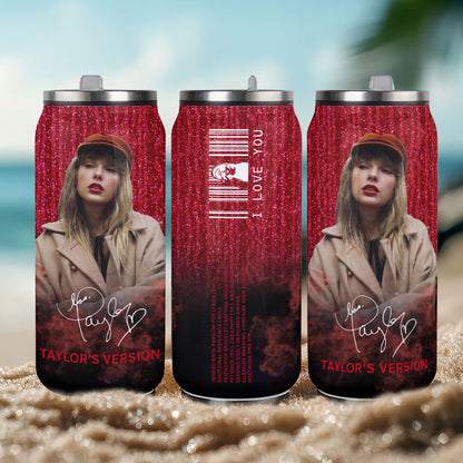 Best Gift For TS Fan Red Album, Custom Can Tumbler 17oz - 412MCTLCT004