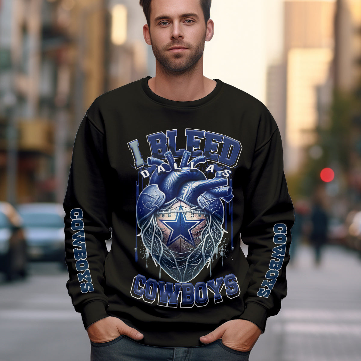 A Best Gift For Fan, Custom Football Teams Ugly Sweater _ 411MC-US019