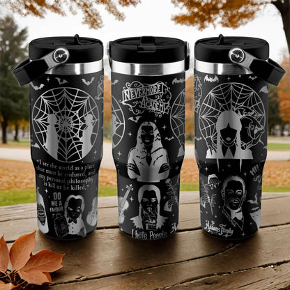 Wednesday Addams IceFlow 40oz Tumbler - 409TTTLTB004