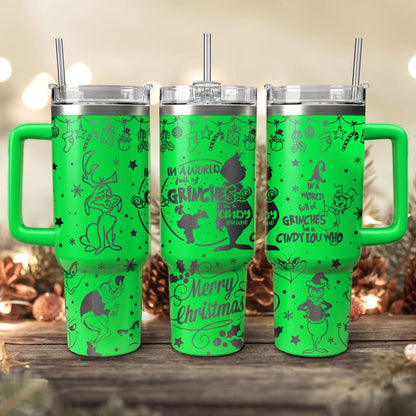 Custom Grinch Movie, Gift For Fan 40oz Tumbler - 410TTTLTB015