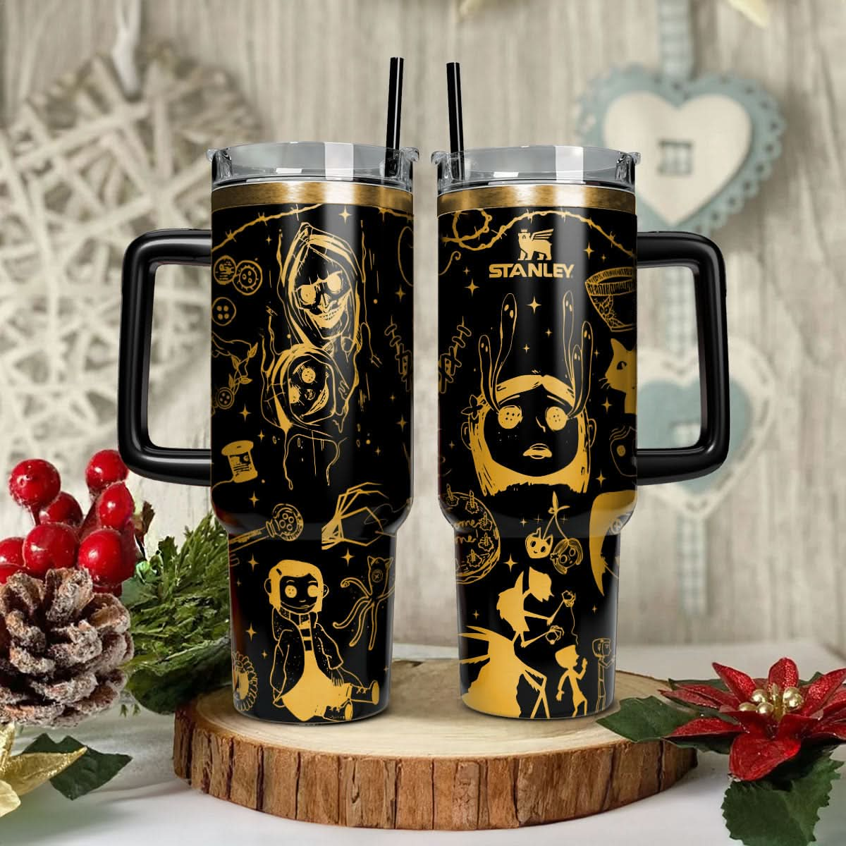 Custom Coraline Movies 40oz Tumbler - 410HLTLTB003